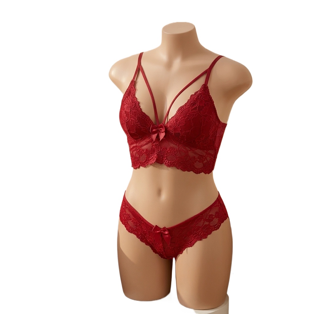 Dwuczęściowy komplet bielizny  – Lace Bralette Set recenzja i cena